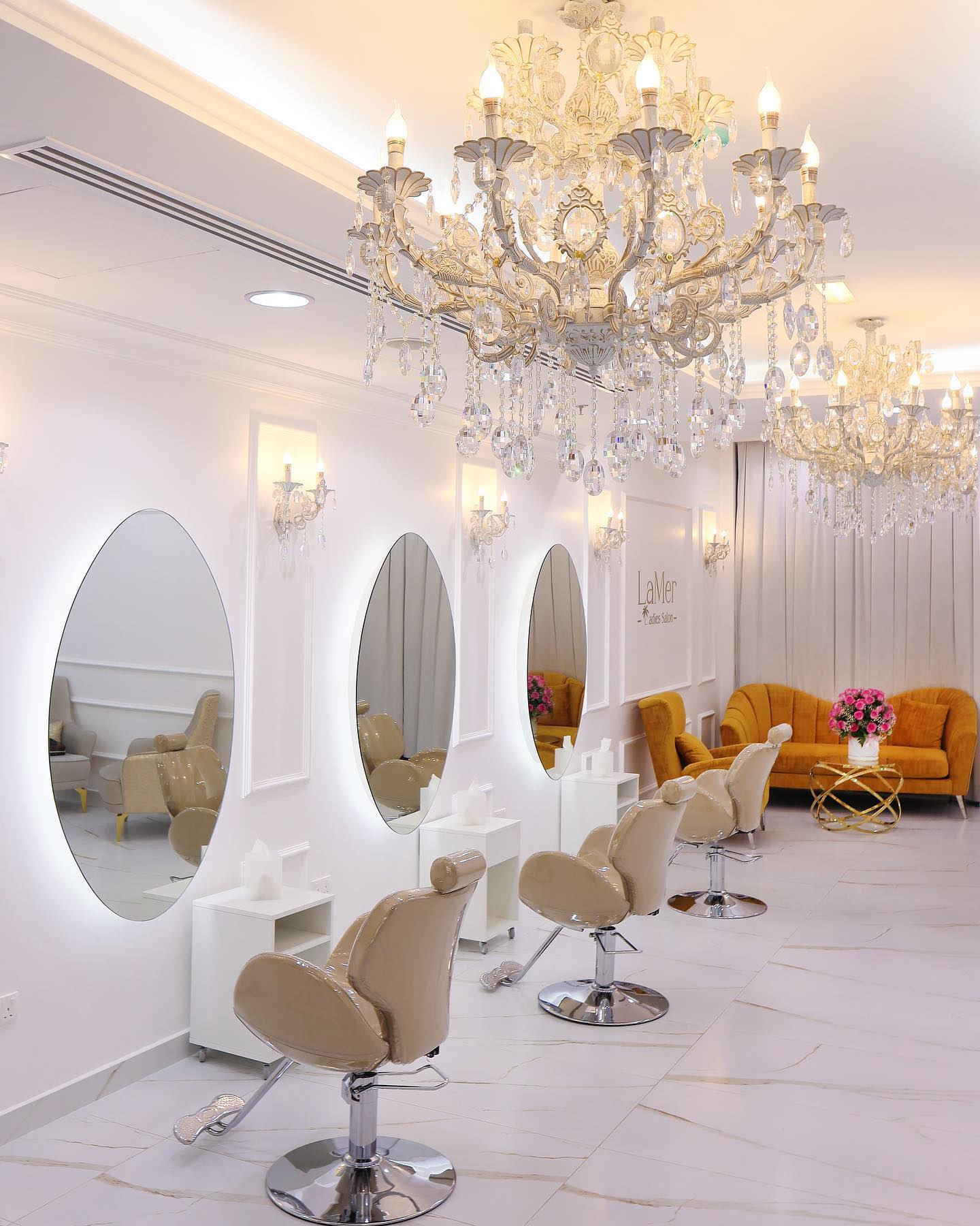 LaMer LAdies Salon Interior and Fitout by MY Decor LLC